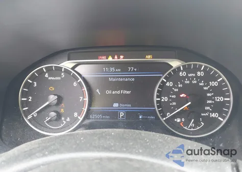 2021 Nissan Altima Sv Fwd из США, поврежденный, VIN 1N4BL4DV5MN408151